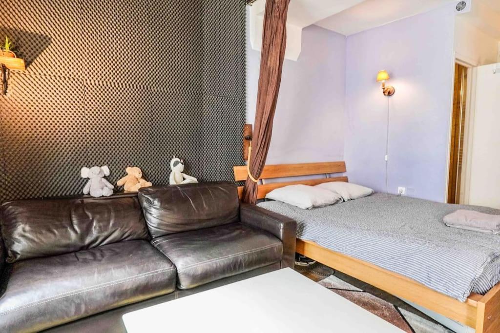Studio With Home Cinema@Paris Chatelet Exteriér fotografie