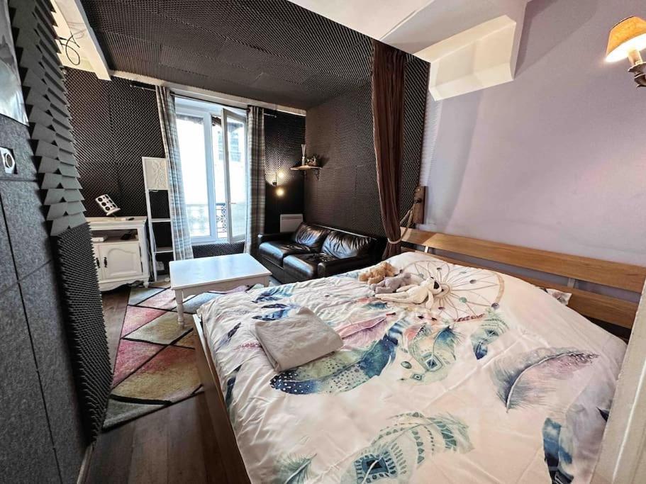 Studio With Home Cinema@Paris Chatelet Exteriér fotografie